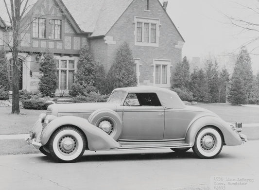 1936 Lincoln LeBaron Convertible Roadster  0401-0833