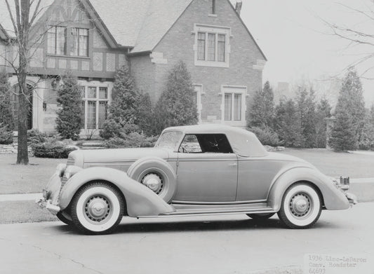1936 Lincoln LeBaron Convertible Roadster  0401-0833