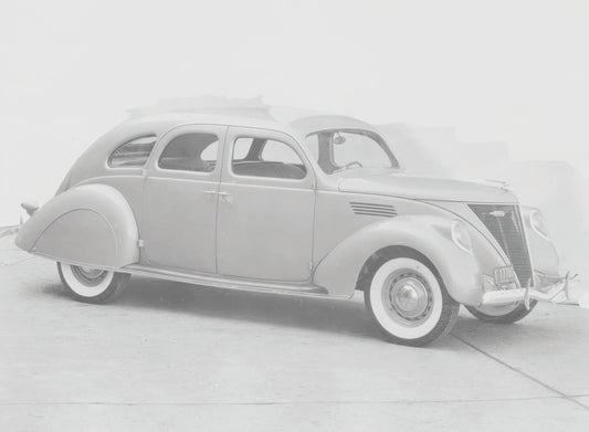 1936 Lincoln Zephyr four door  0401-0836