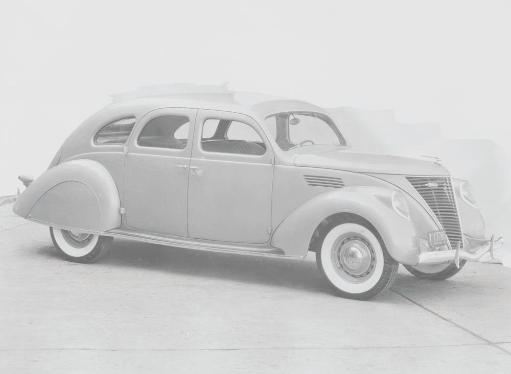 1936 Lincoln Zephyr four door  0401-0836