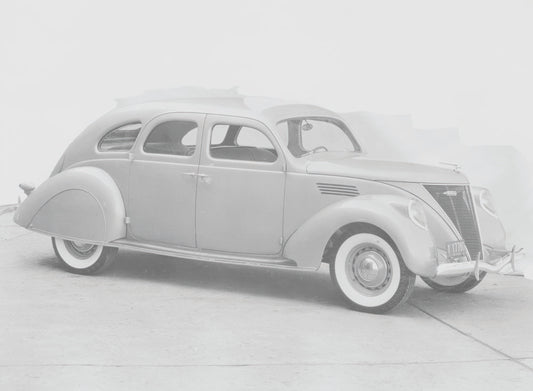1936 Lincoln Zephyr four door  0401-0836