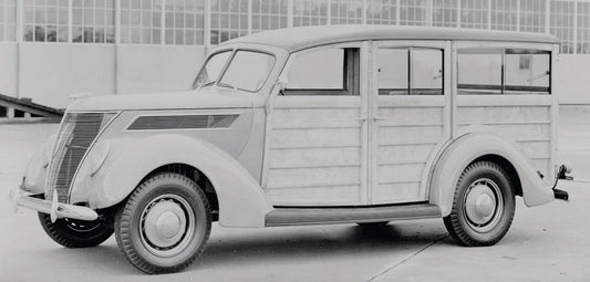1937 Ford station wagon  0401-0846