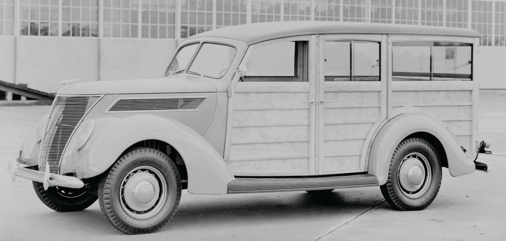 1937 Ford station wagon  0401-0846
