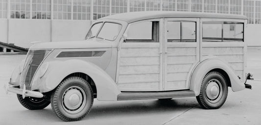 1937 Ford station wagon  0401-0846