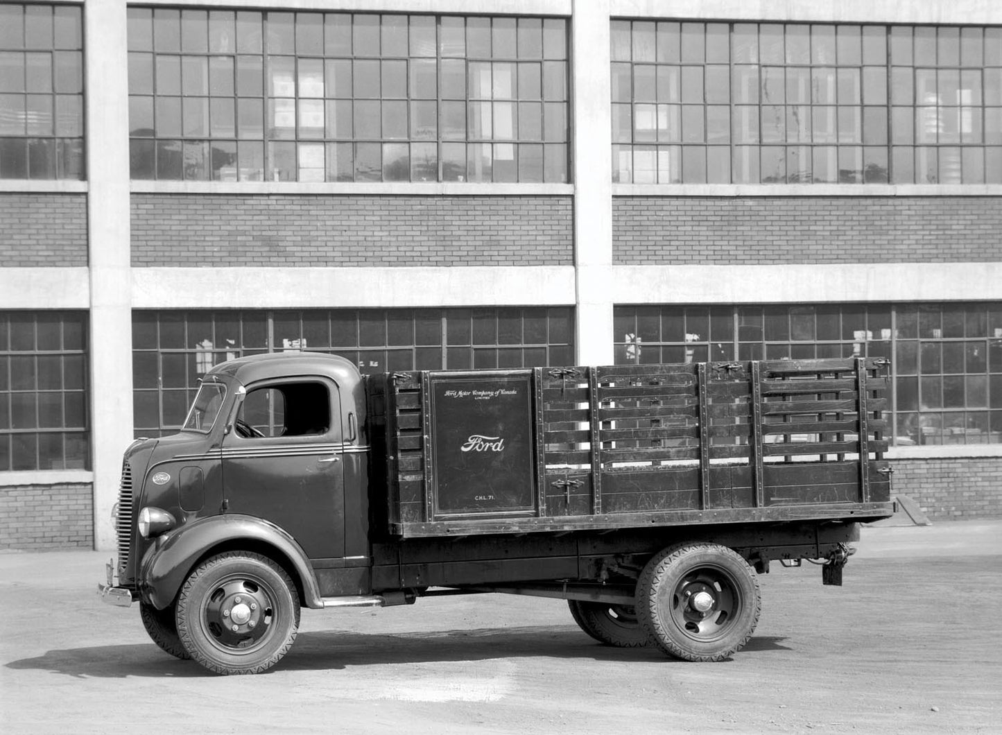 1939 Ford Cab Over engine Stake Truck  0401-0858