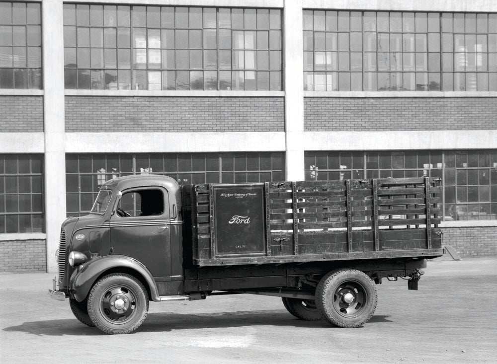 1939 Ford Cab Over engine Stake Truck  0401-0858