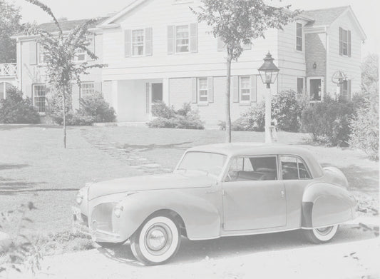 1941 Lincoln Continental coupe  0401-0912