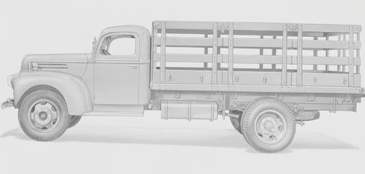 1942 Ford stake truck  0401-0933