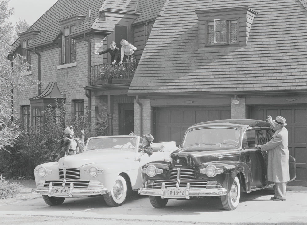 1942 Lincoln Continental Convertible and Custom Se  0401-0955