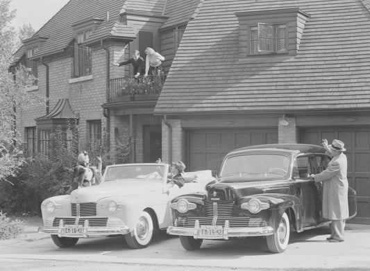 1942 Lincoln Continental Convertible and Custom Se  0401-0955