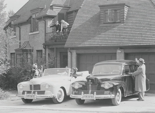 1942 Lincoln Continental Convertible and Custom Se  0401-0955