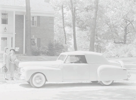 1942 Lincoln Continental Convertible  0401-0956