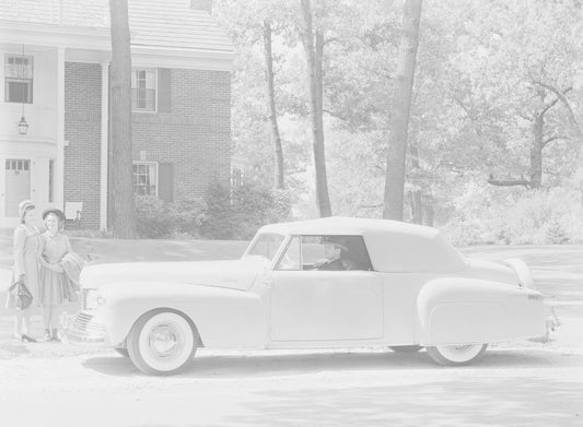 1942 Lincoln Continental Convertible  0401-0956