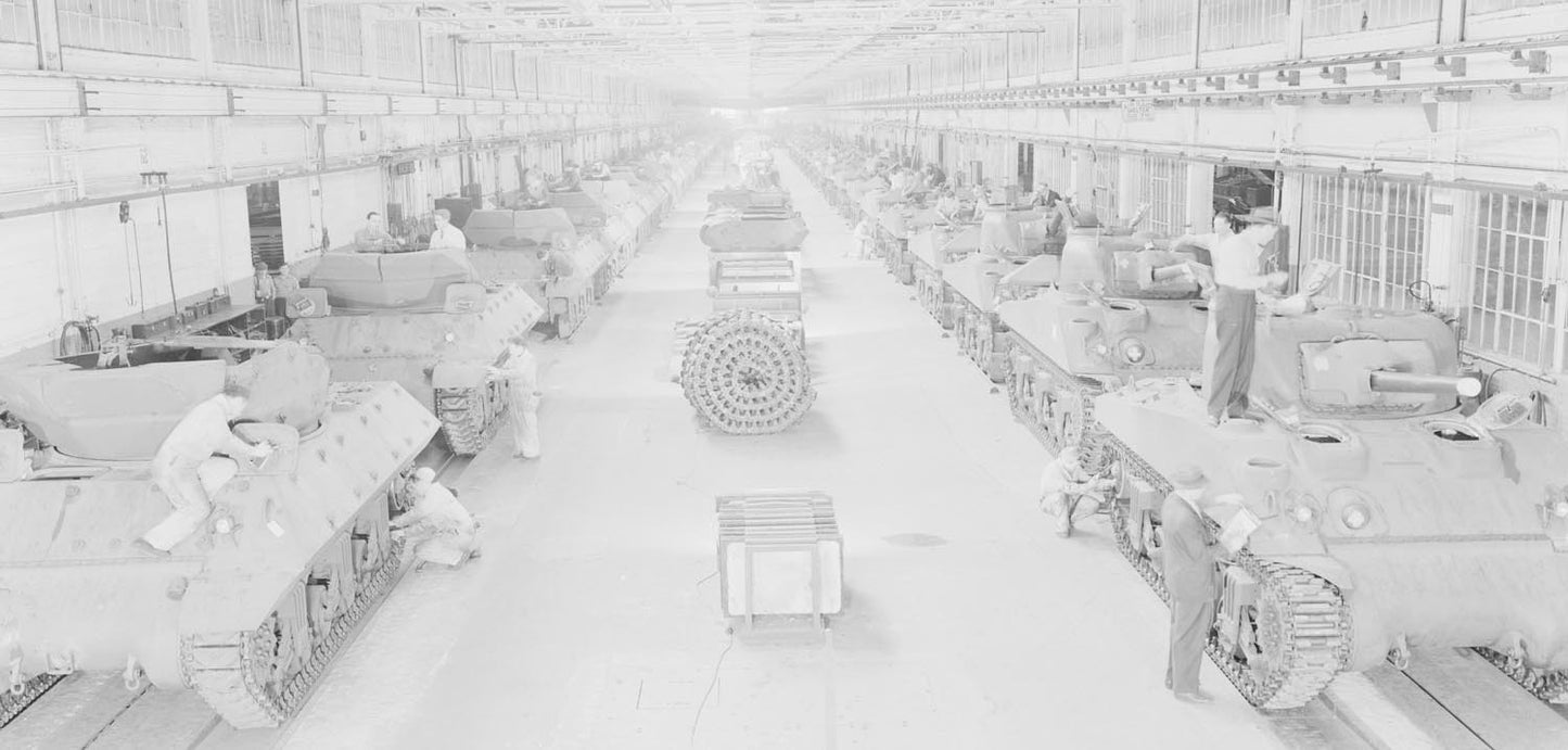 1943 Ford highland Park Plant tank production  0401-0979