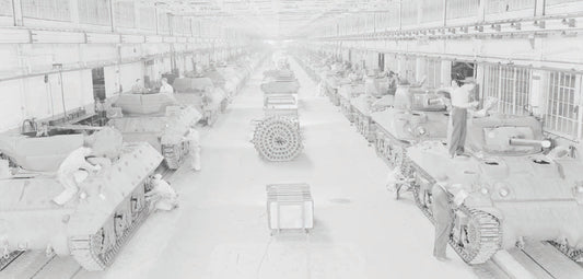 1943 Ford highland Park Plant tank production  0401-0979