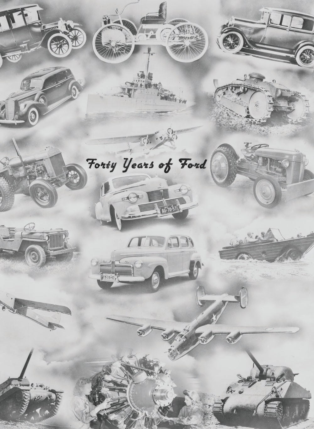 1943 Ford poster  0401-0981