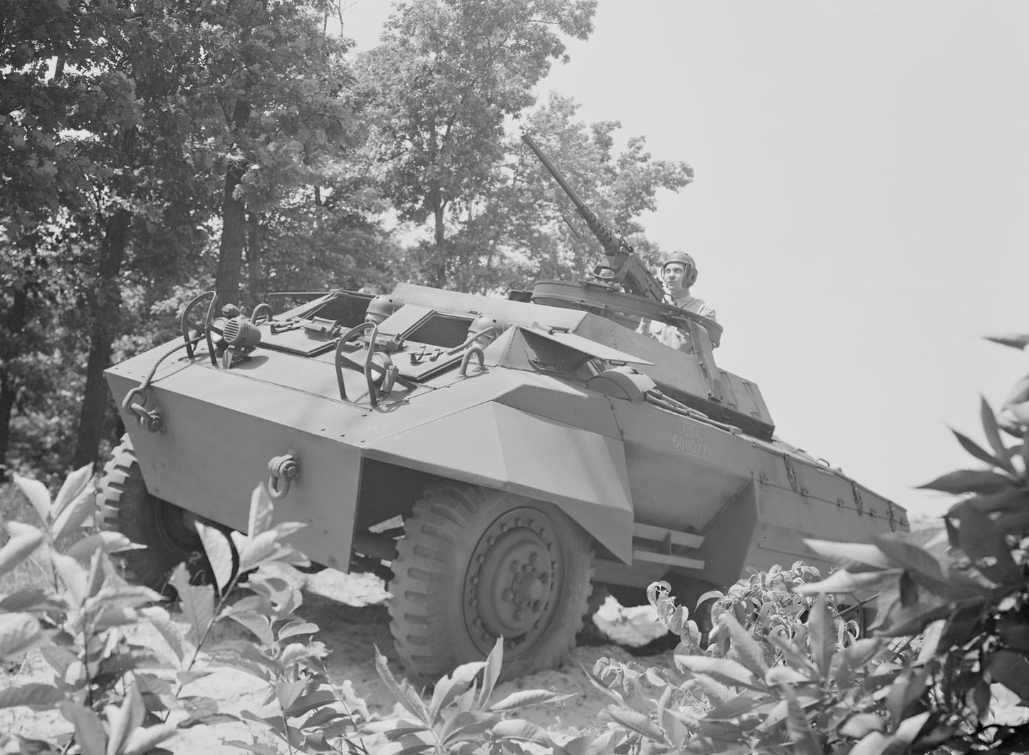 1943 U S Army M 20 armoured car  0401-0992