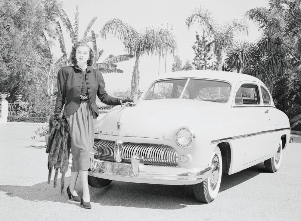 1948 Marguiette Chapman and 1948 Mercury 0401-1099