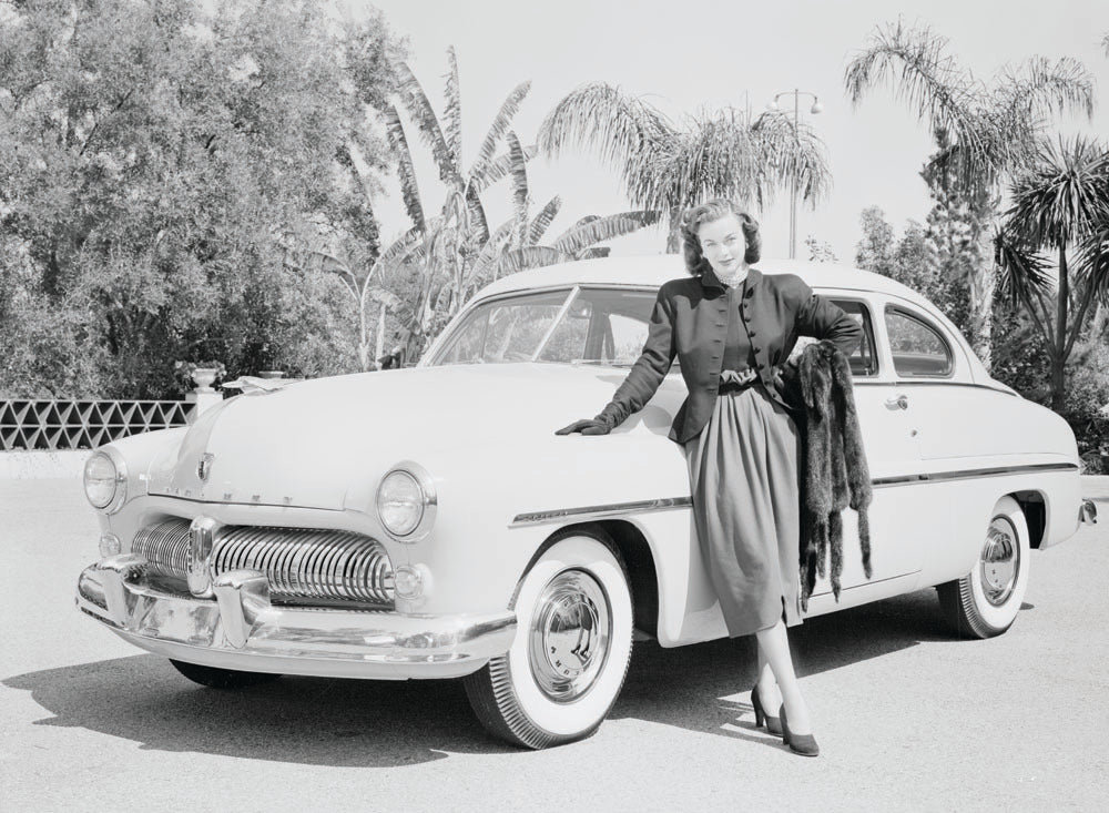 1948 Marguiette Chapman and 1948 Mercury 0401-1100