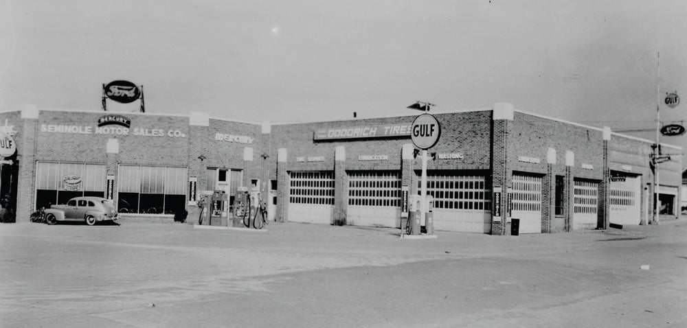 1944 Ford service station Seminole Motor Sales 0401-1113