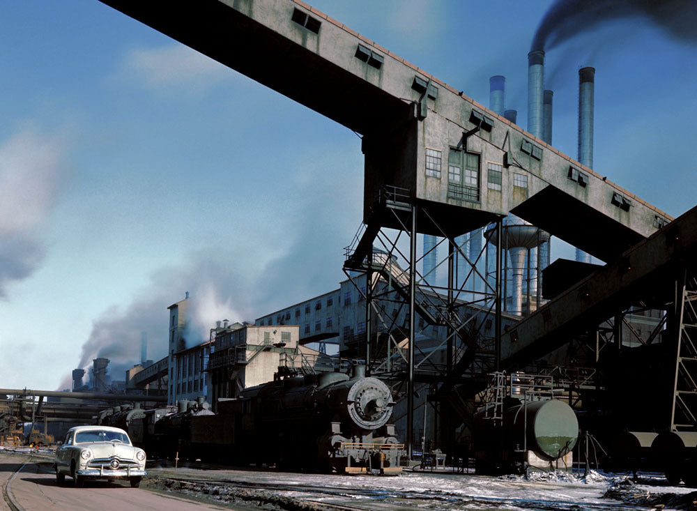 1949 Ford Rouge coke oven conveyor locomotive and 0401-1150