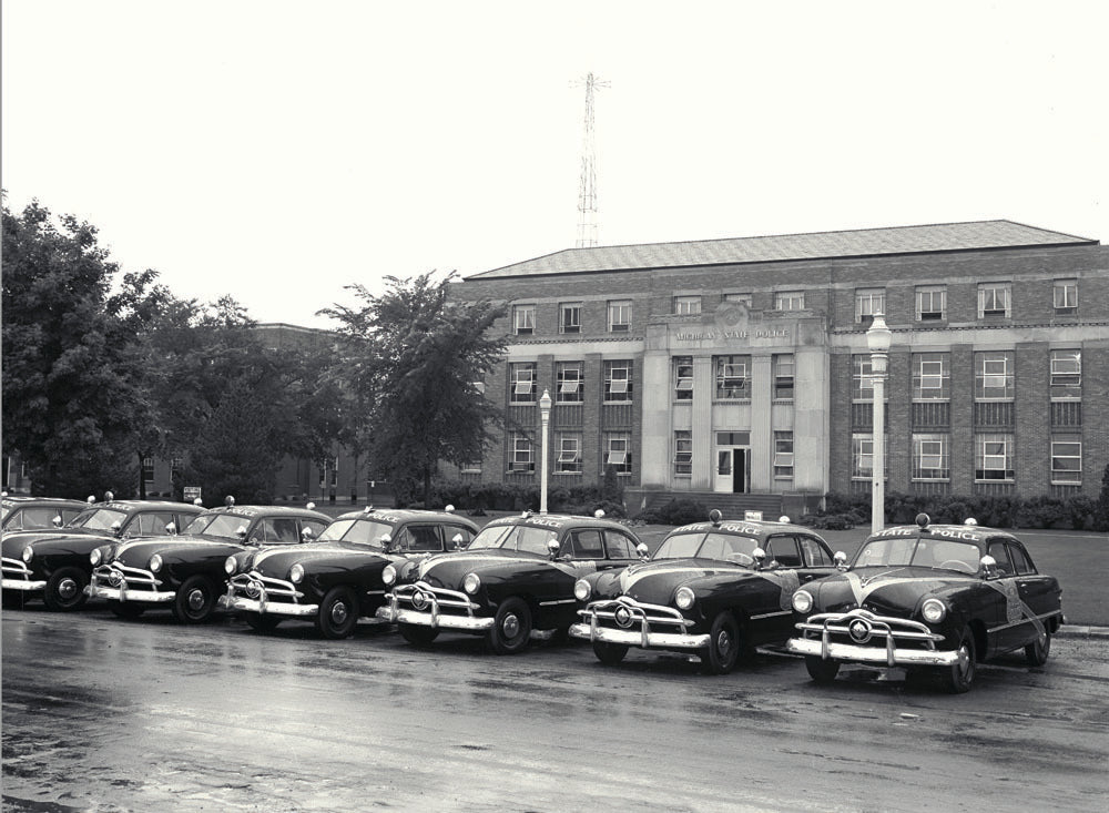 1949 Lansing Michigan State Police receiving forty  0401-1163