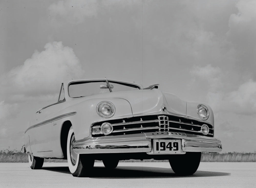 1949 Lincoln convertible  0401-1166