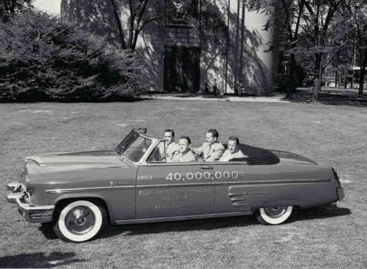 1953 Mercury 40 millionth car produced Ford brothe  0401-1243