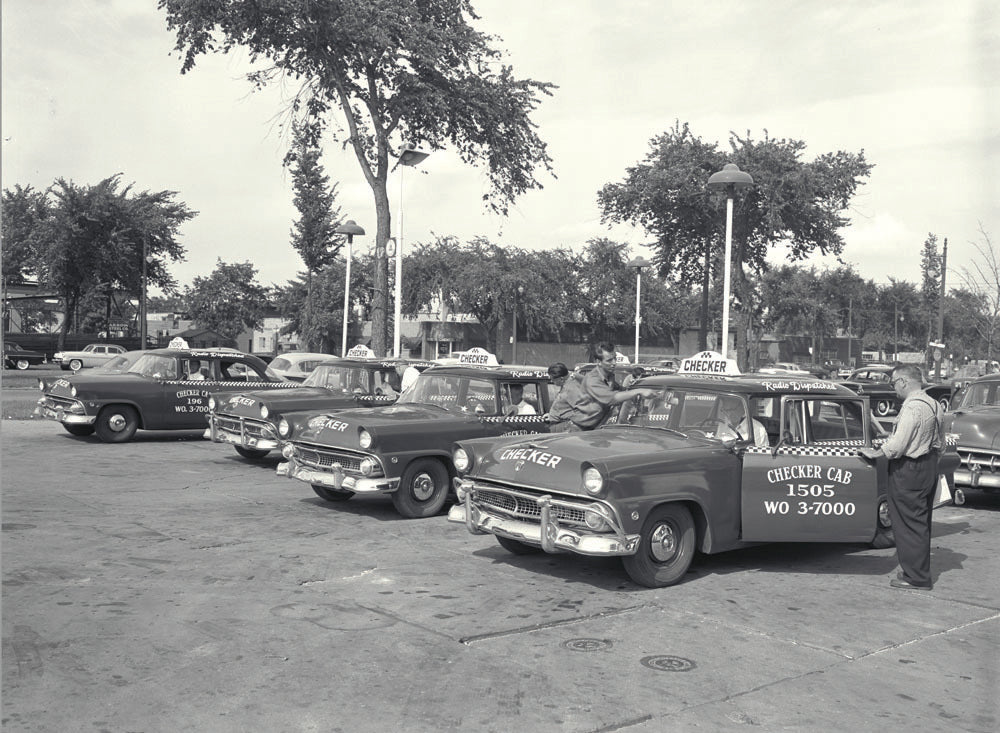 1955 Ford taxi cabs 0401-1260