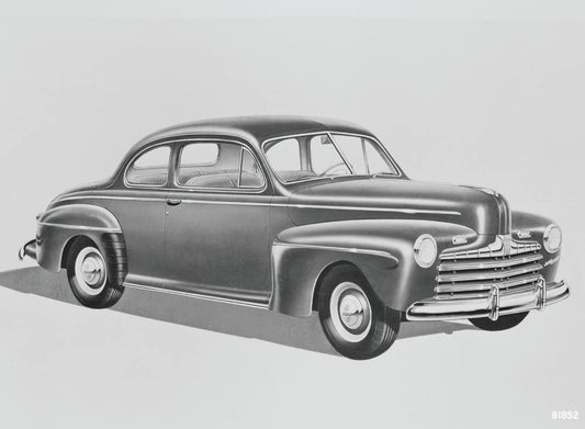 1946 Ford Club coupe art work 0401-1284