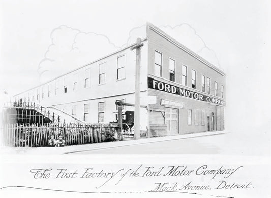 1904 (circa) Ford Mack Avenue Factory  0401-1336