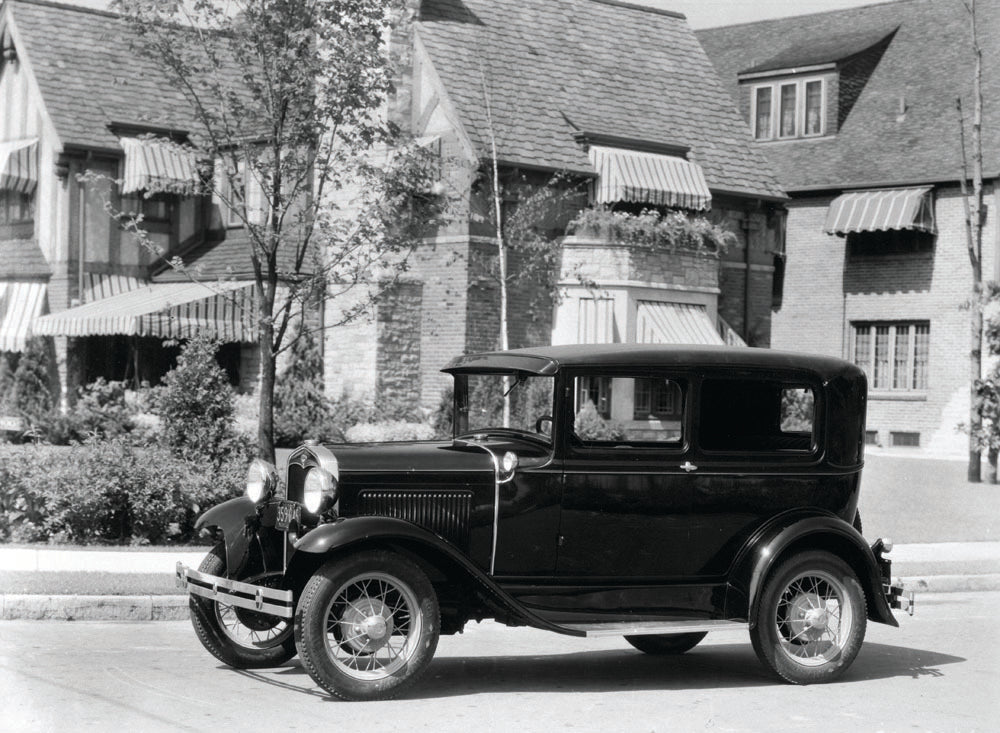 1931 Ford Model A DeLuxe Tudor Sedan 0401-1358