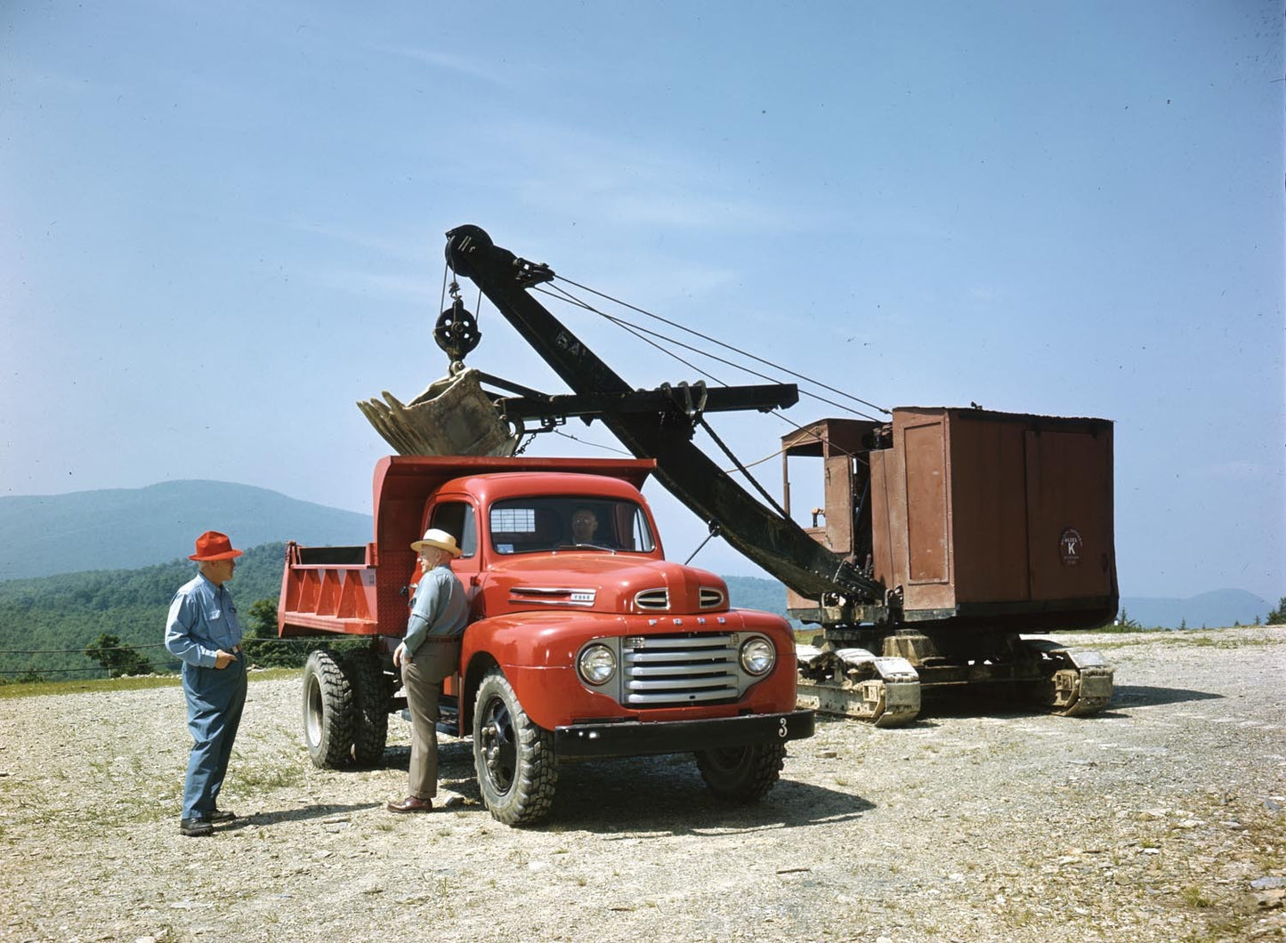 1949 Ford dump truck  0401-1397