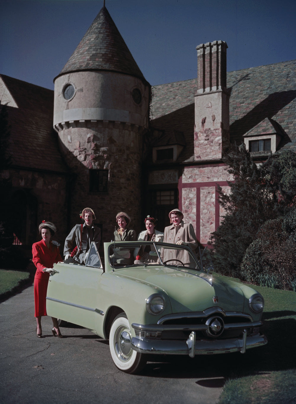 1950 Ford convertible  0401-1415