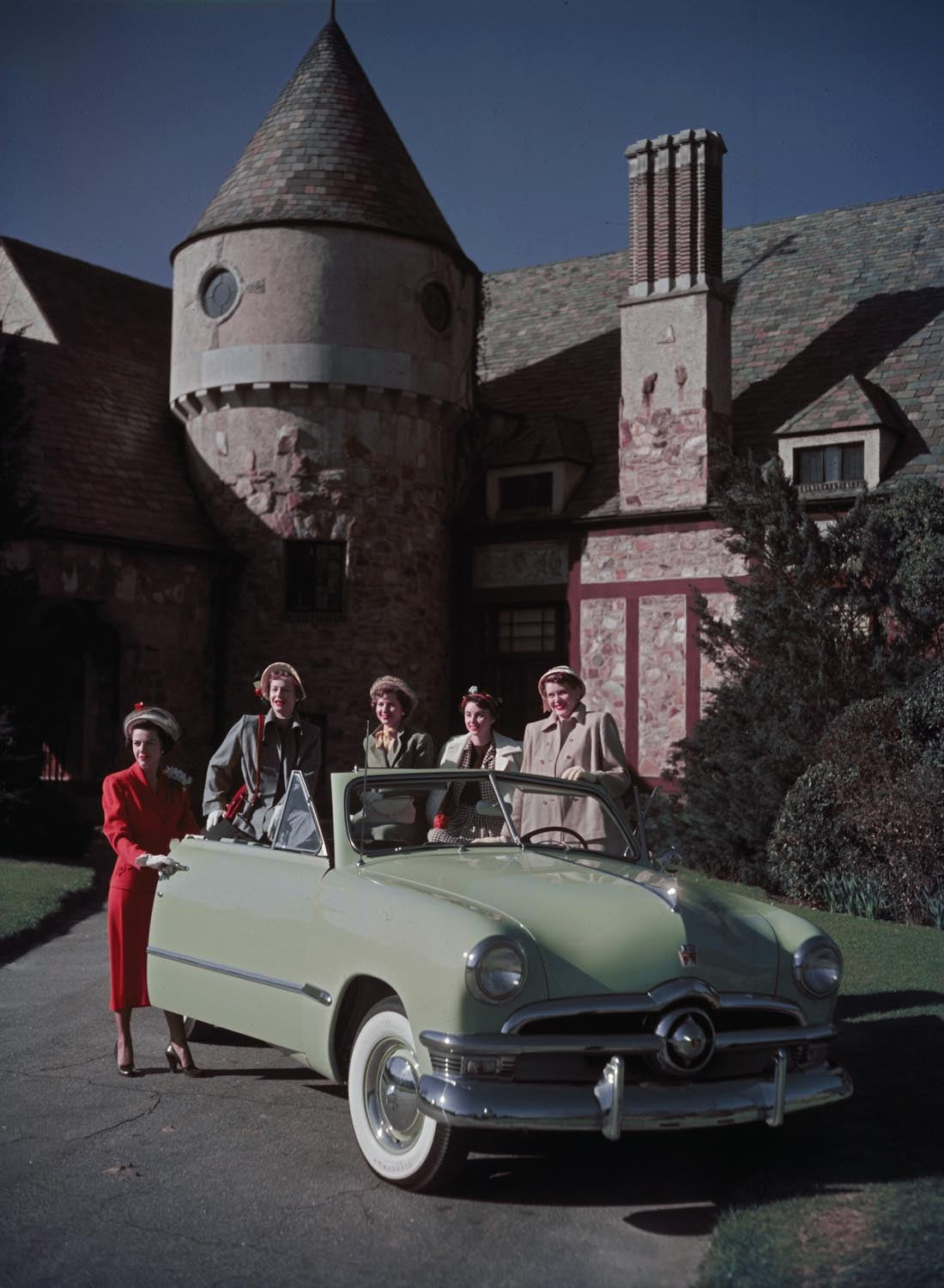 1950 Ford convertible  0401-1415