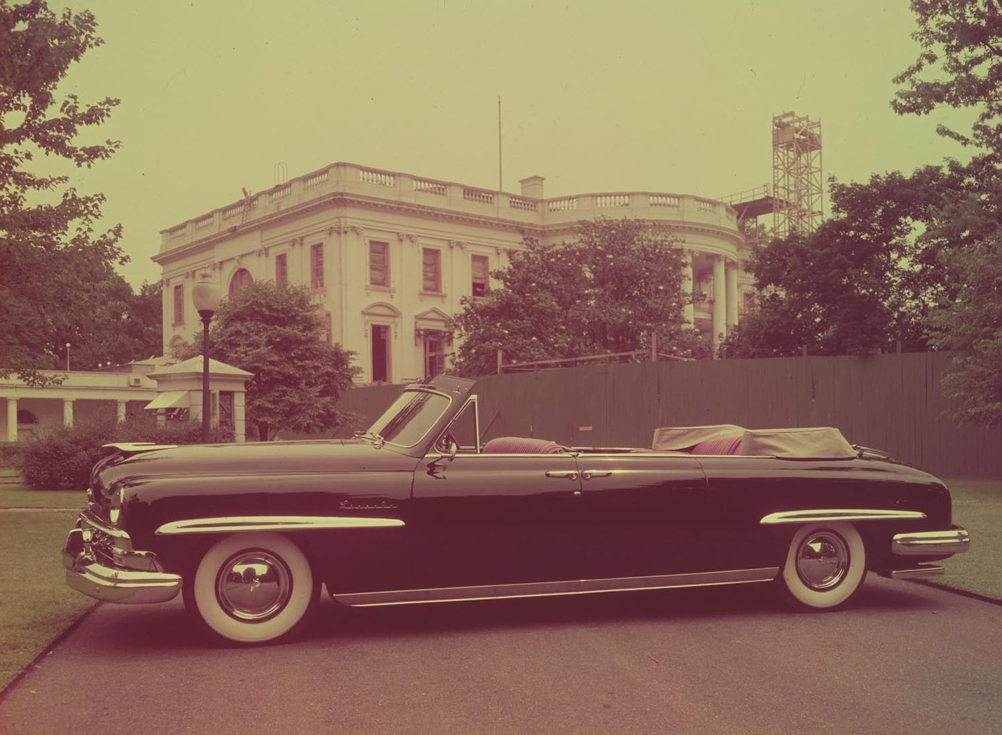 1950 Lincoln Presidental convertible  0401-1433