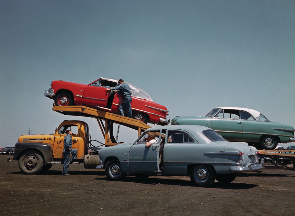 1951 Ford Rouge Complex transport lot 0401-1462