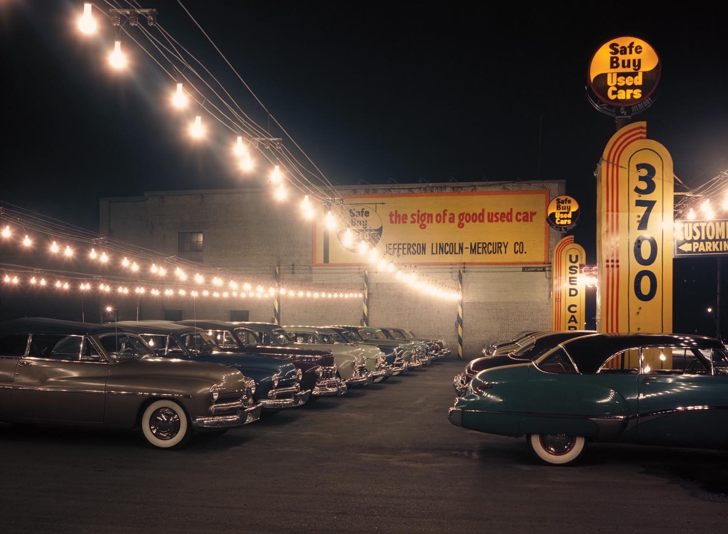 1951 mercury dealer Jefferson Lincoln Mercury used  0401-1468