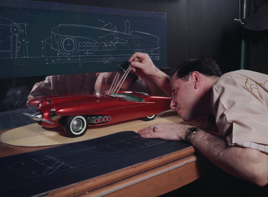 1952 Ford Styling Studio concept car model  0401-1499