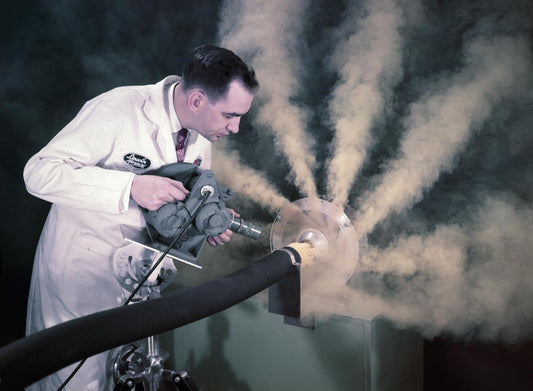 1953 Ford Dynamometer Building smoke test  0401-1512