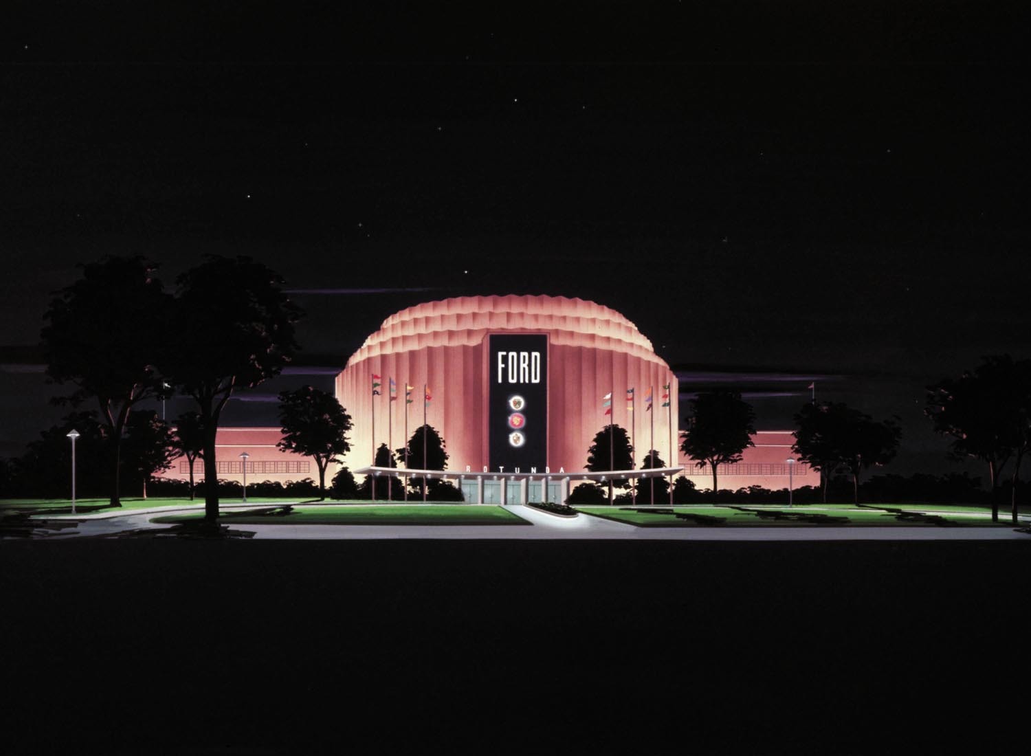 1953 Ford Rotunda renovation rendering  0401-1520