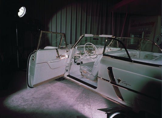 1953 Lincoln Anniversary concept car interior  0401-1537