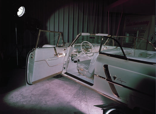 1953 Lincoln Anniversary concept car interior  0401-1537