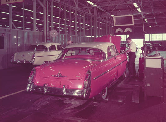 1953 Lincoln Plant dynometer test  0401-1549
