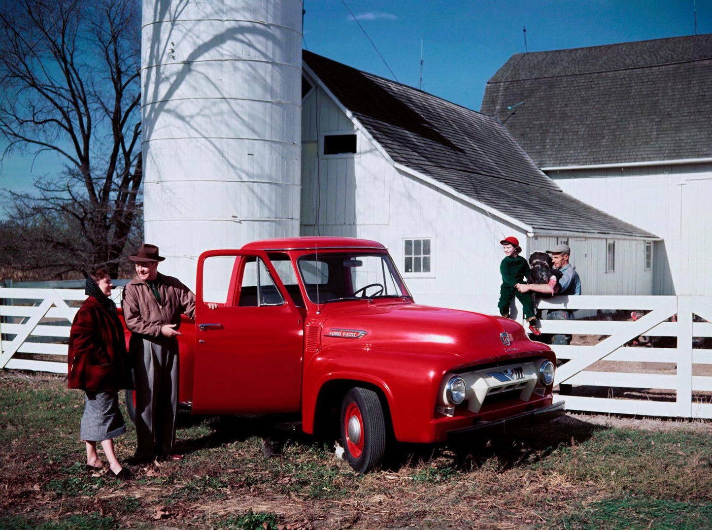 1954 Ford F 100 pickup truck  0401-1571