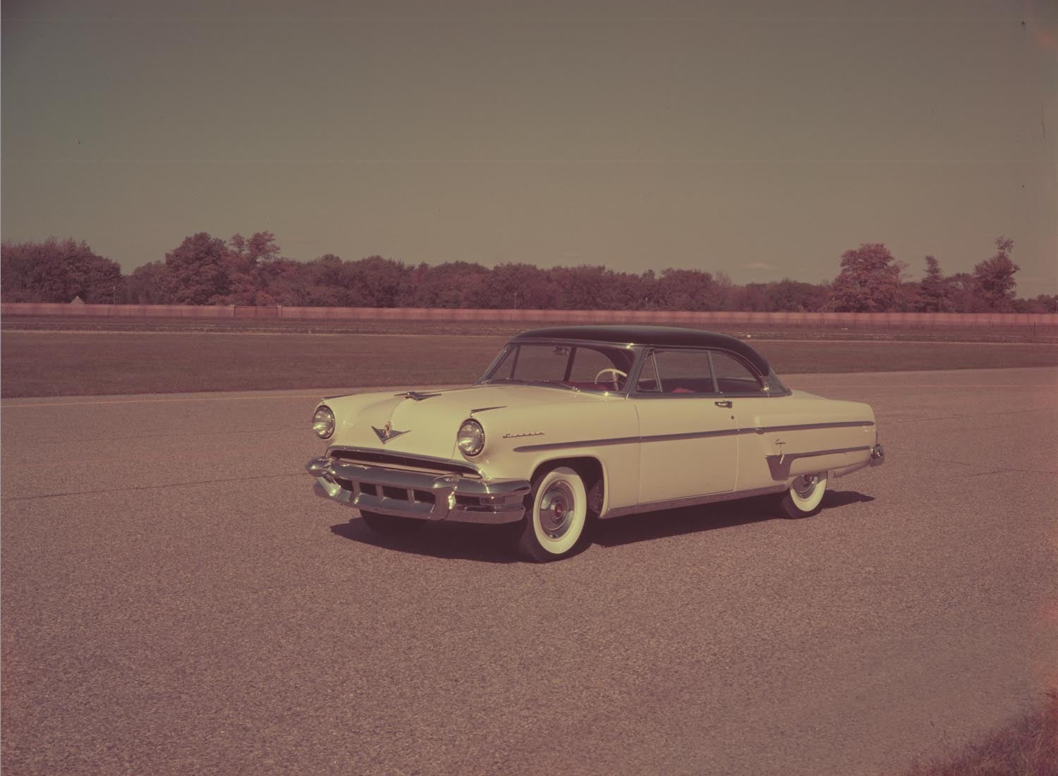 1954 Lincoln Capri two door hardtop  0401-1588