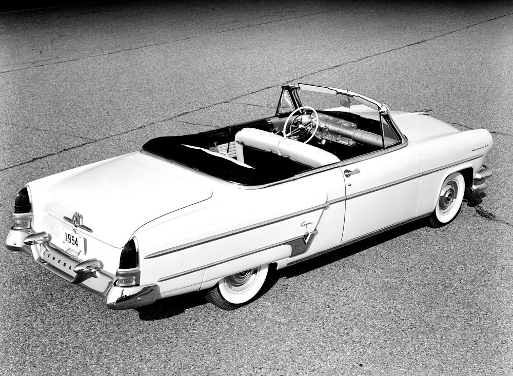 1954 Lincoln convertible 0401-1589