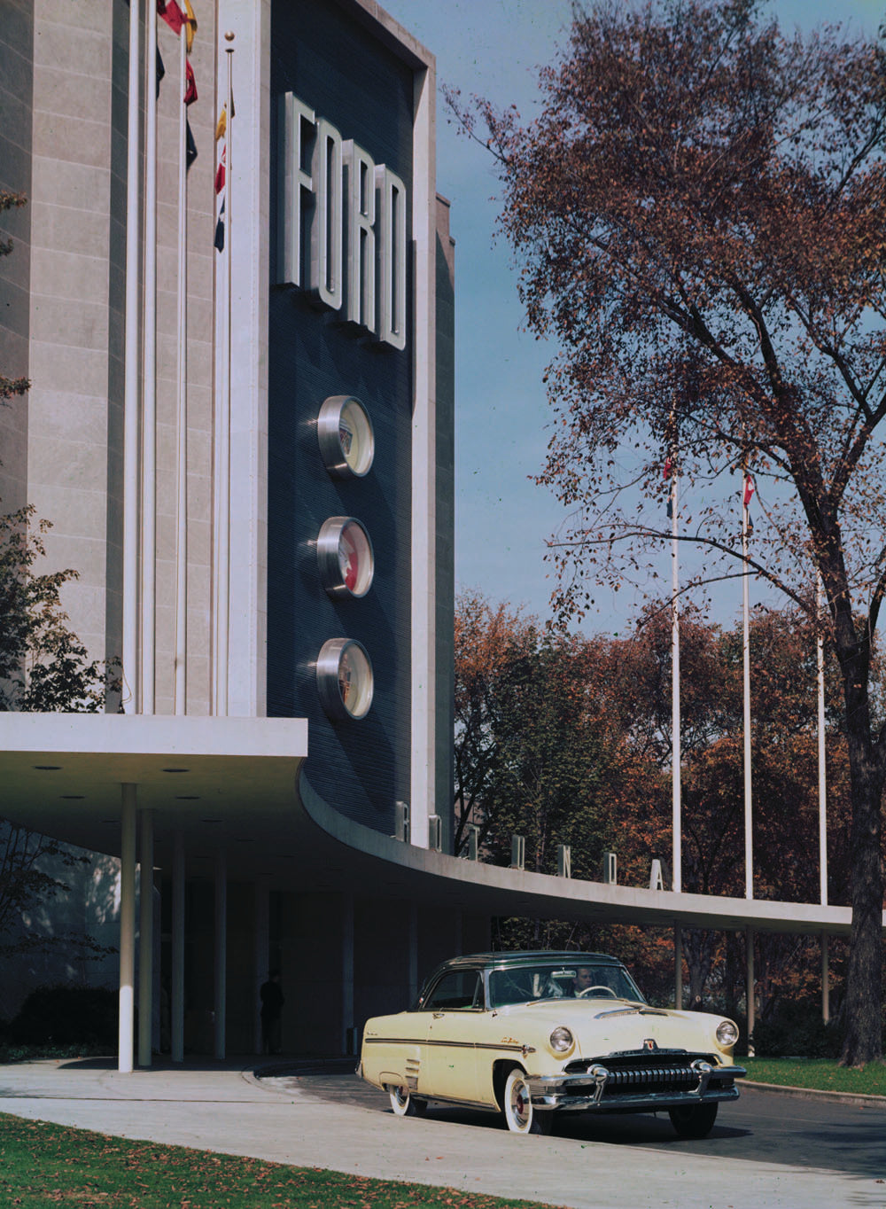 1954 Mercury Sun Valley at Ford Rotunda  0401-1596