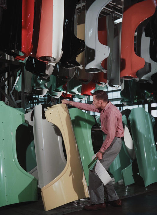 1955 Ford Atlanta Assembly Plant quality control p  0401-1612