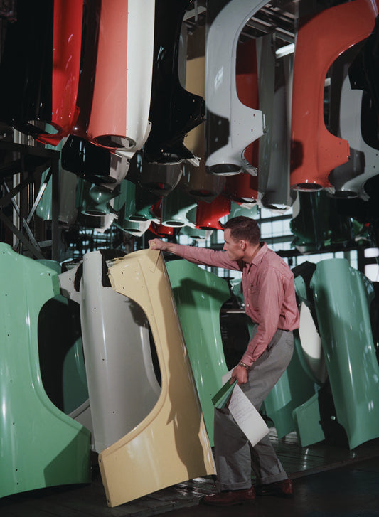 1955 Ford Atlanta Assembly Plant quality control p  0401-1612